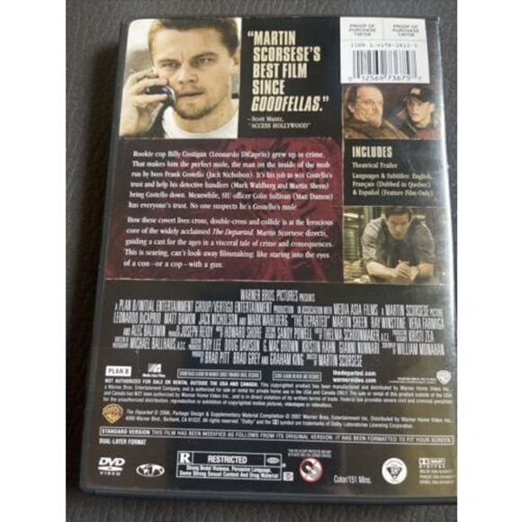 The Departed (DVD, 2006) - Picture 4 of 4